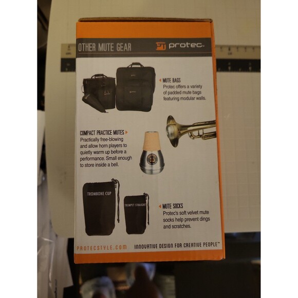 Pro Tec Liberty Mutes ML100 Straight Trumpet - Aluminum - Picture 3 of 4